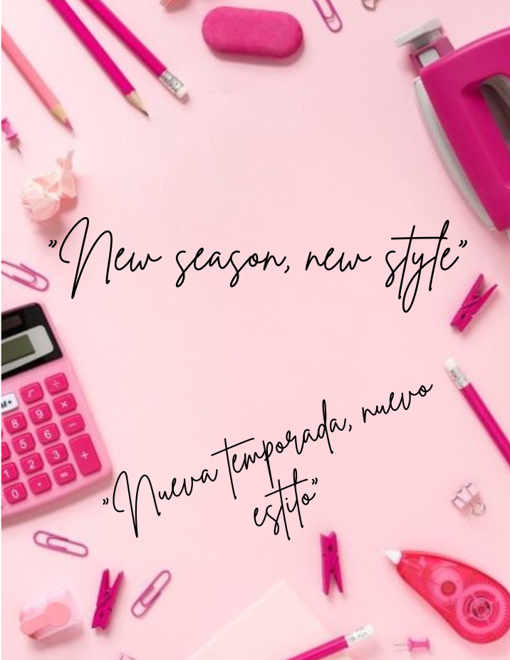 Back to School/ Regreso a Clases