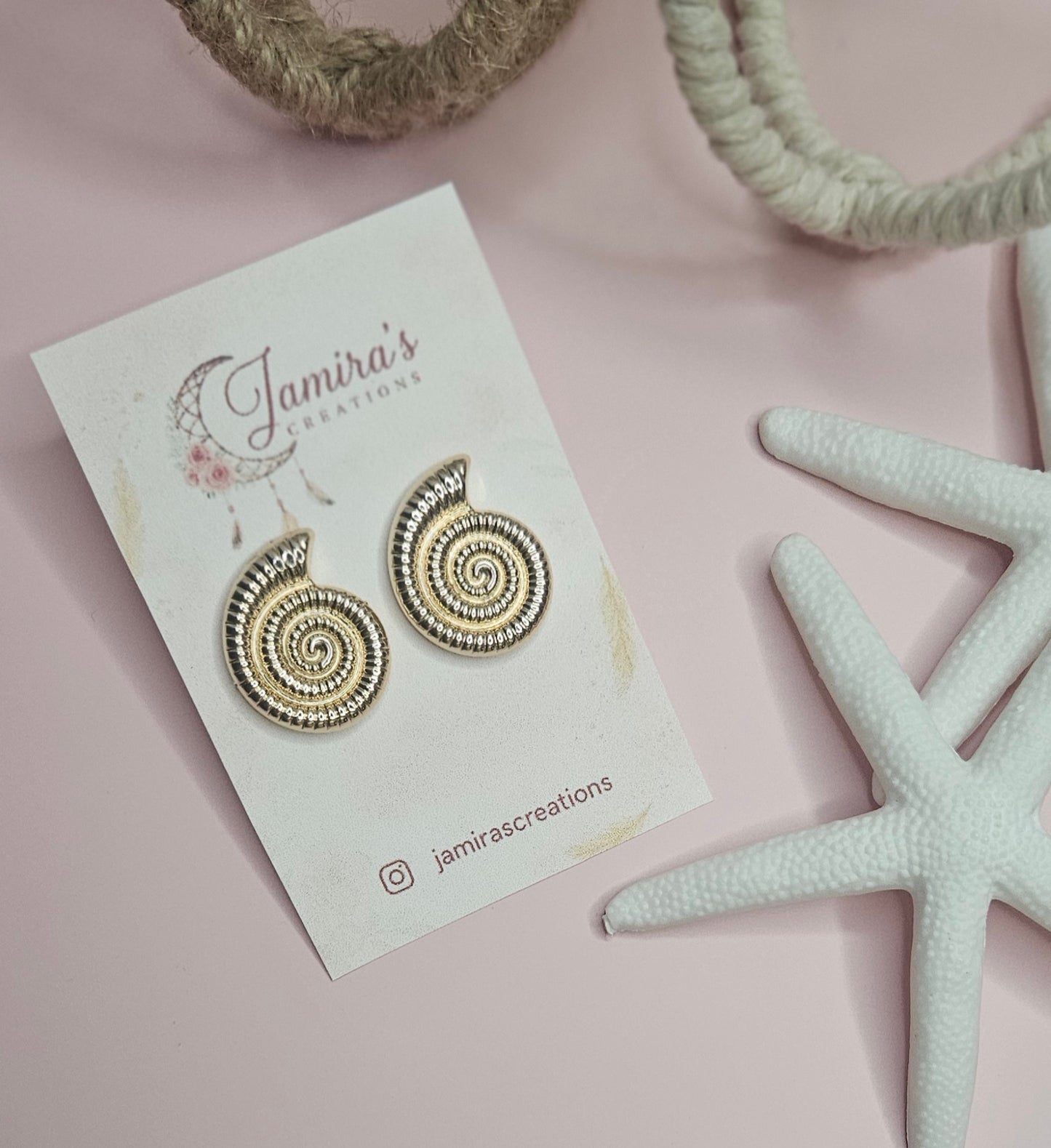 Ocean Echo Earring/ Aretes Eco del Mar