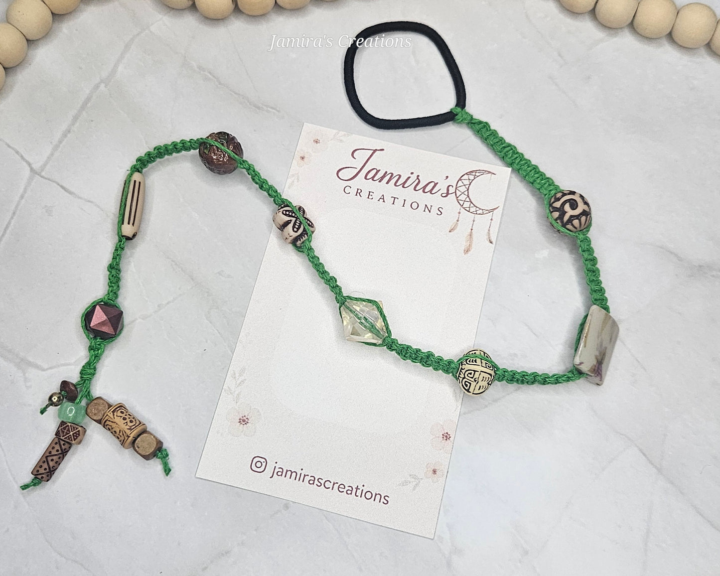 Green Macramé/ Macramé Verde