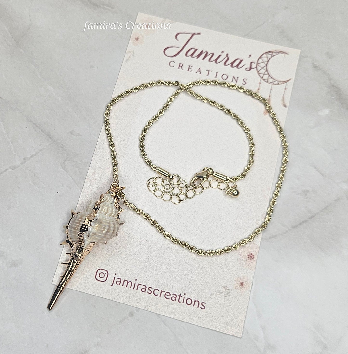 Pearl of the Ocean Necklace /Collar Perla del Océano