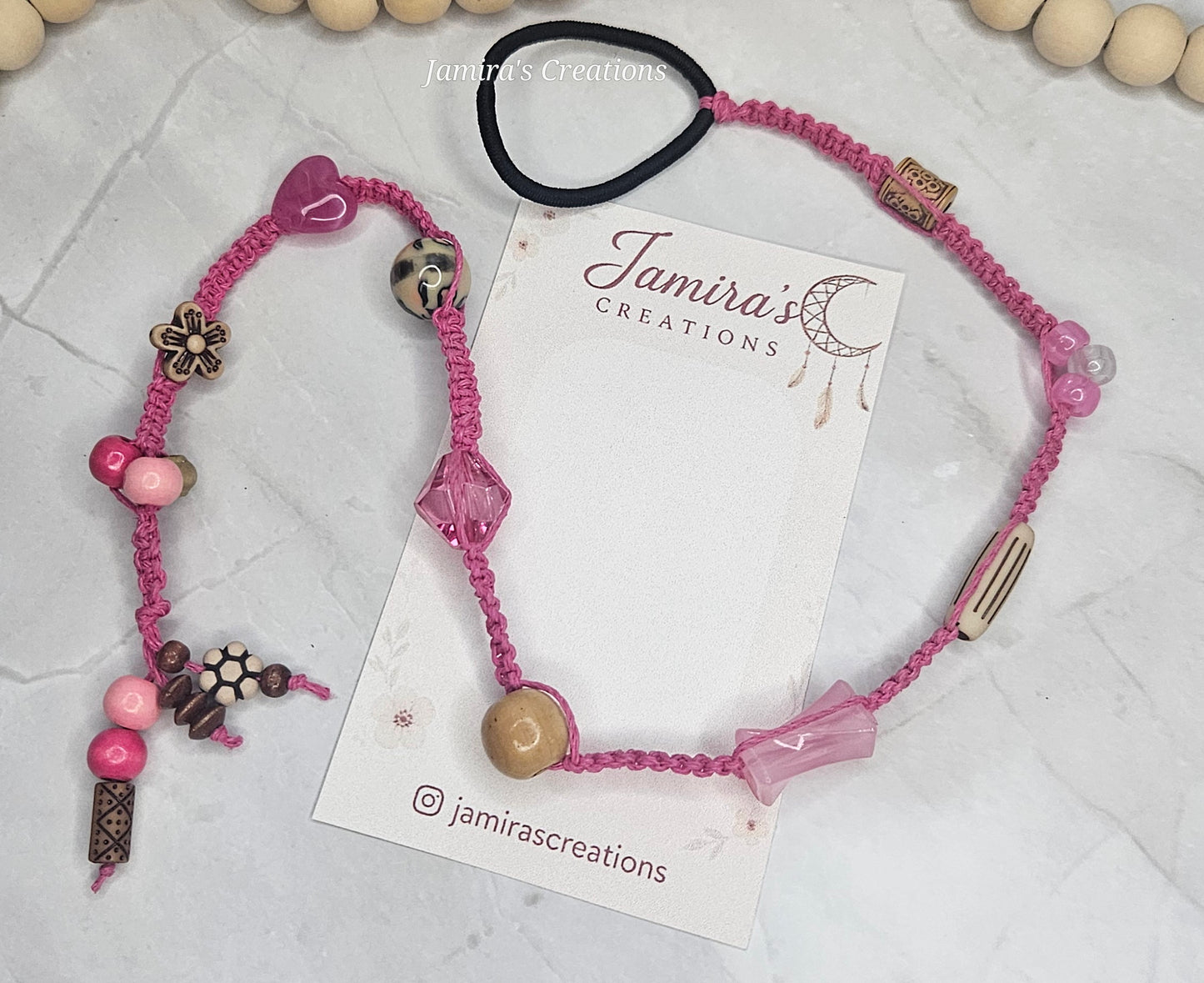 Pink Macramé/ Macramé Rosa