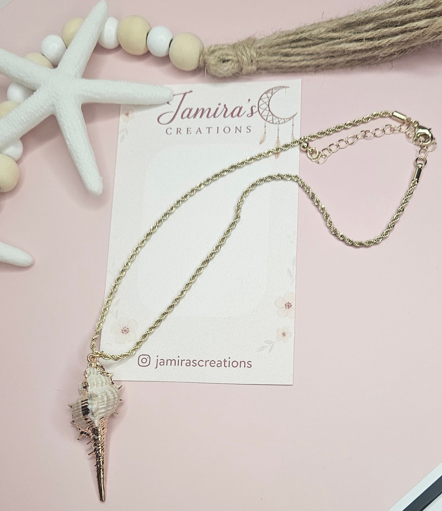 Pearl of the Ocean Necklace /Collar Perla del Océano